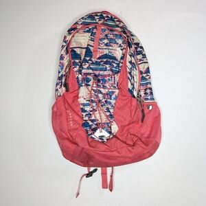 The North Face Jester Pink Blue White Backpack